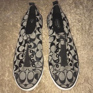 Coach slide on sneakers